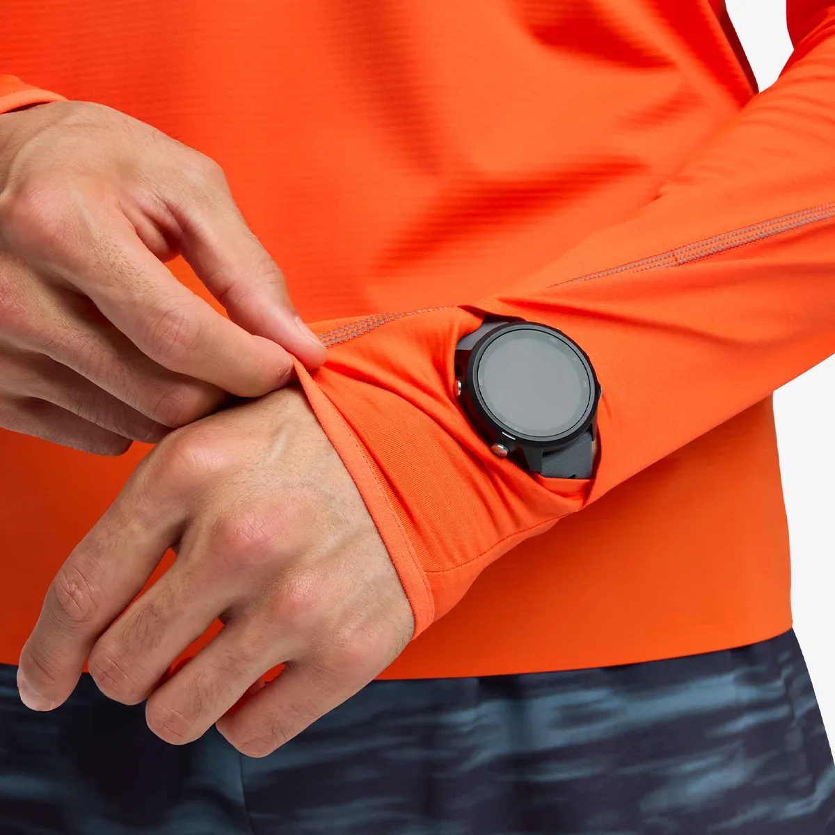 HOKA TRICOU MANECA LUNGA GlideTech Quarter Zip 