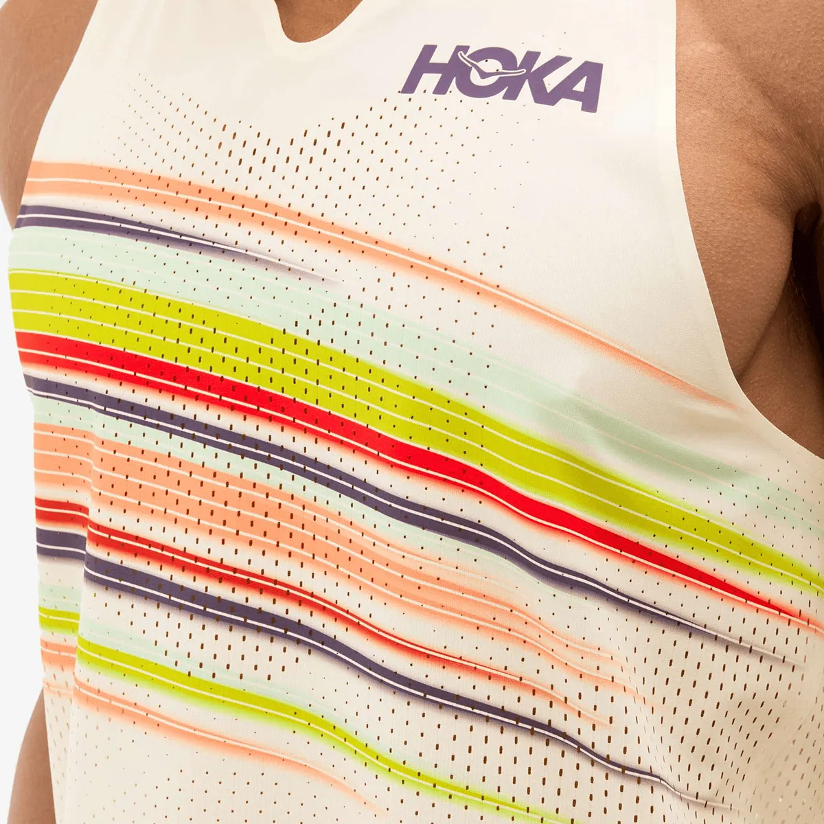 HOKA TRICOU FARA MANECI Race Day Singlet 