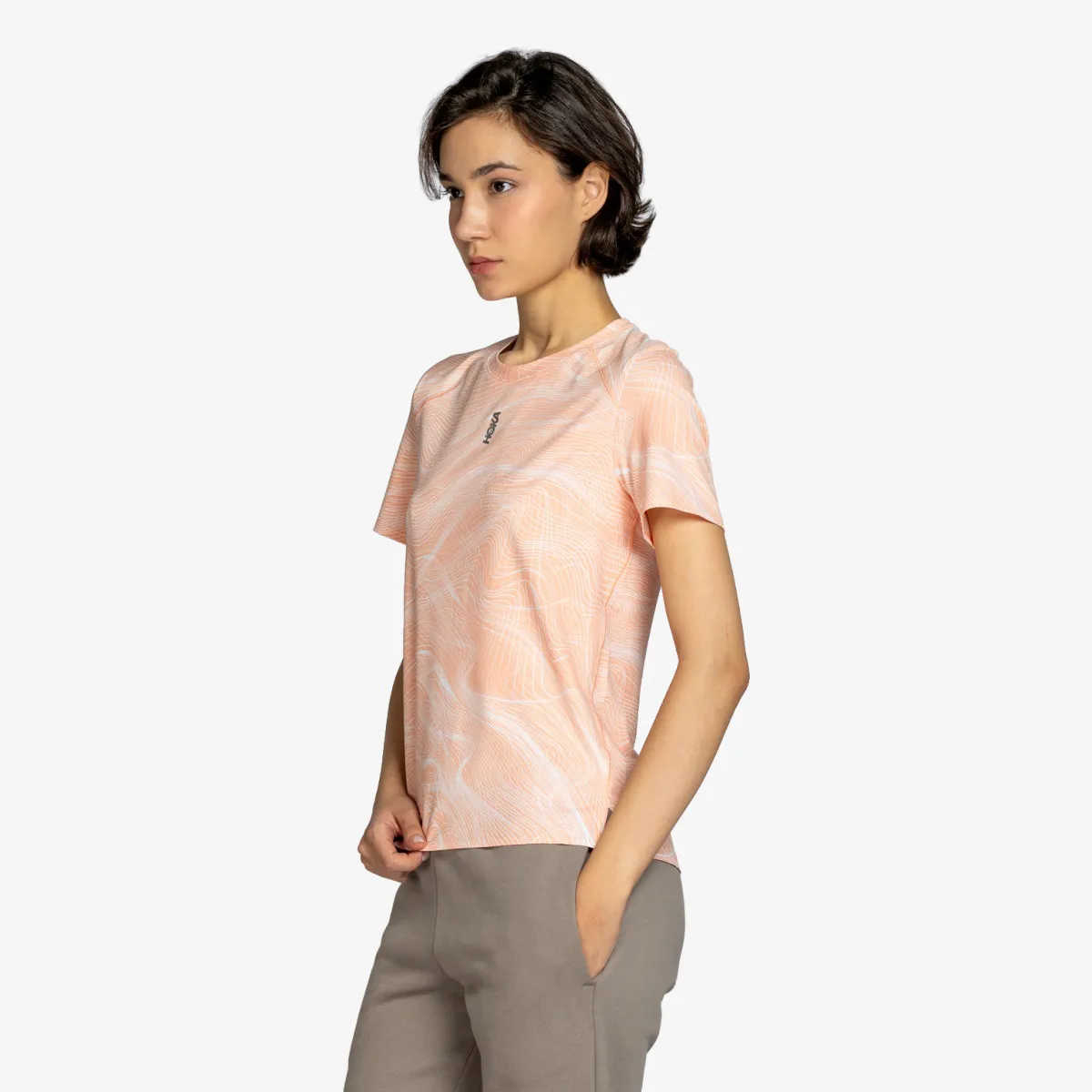 HOKA TRICOU EveryRun SS CLF PRT