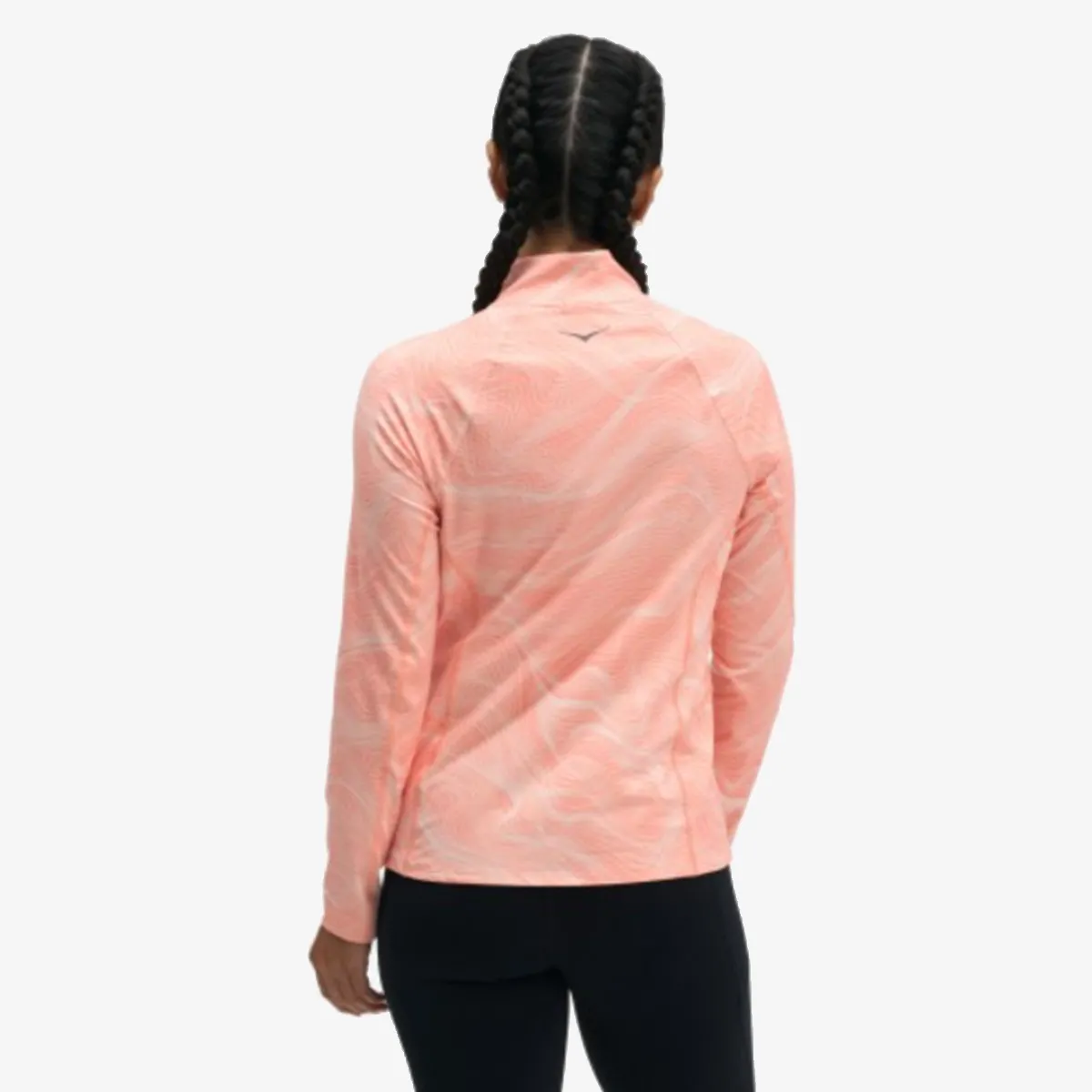 HOKA TRICOU MANECA LUNGA SkyForm Half Zip CLF PRT
