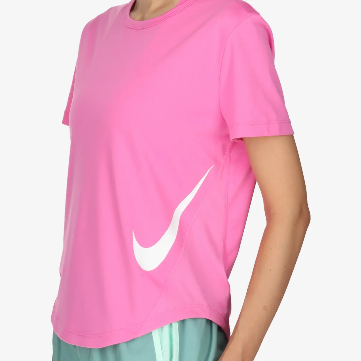 NIKE TRICOU W NK TEMPO SWSH HBR DF SS TOP 