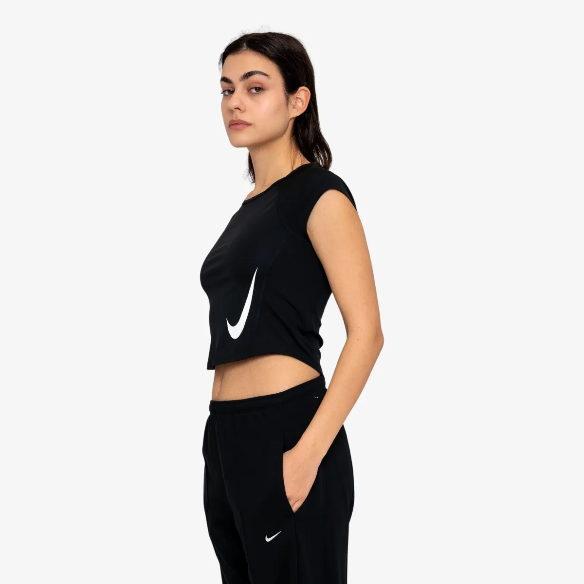 NIKE TRICOU W NK TEMPO SWOOSH RUN DF SS 