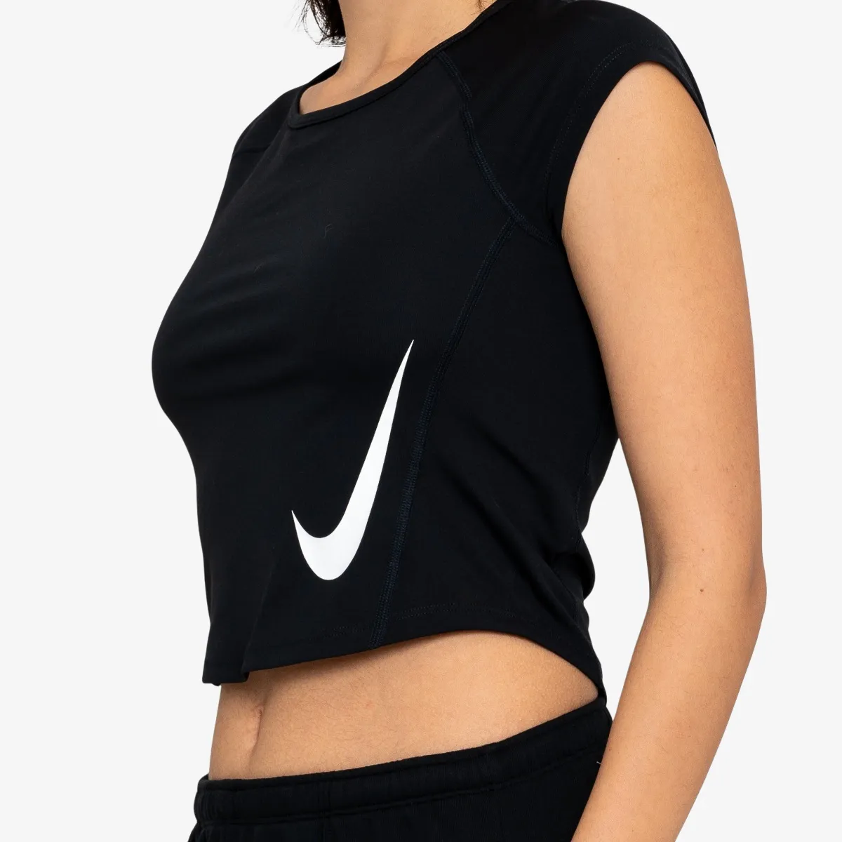 NIKE TRICOU W NK TEMPO SWOOSH RUN DF SS 