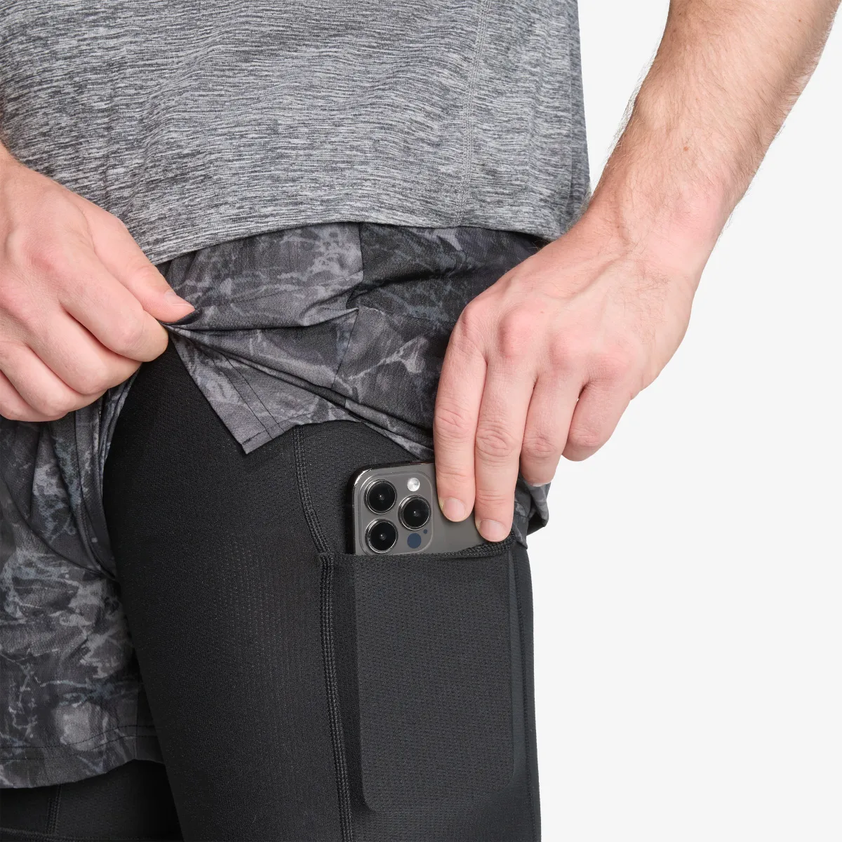 ADIDAS PANTALONI SCURTI OTR SD 2in1 M 